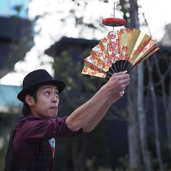 komatan　こま回しパフォーマンスショー